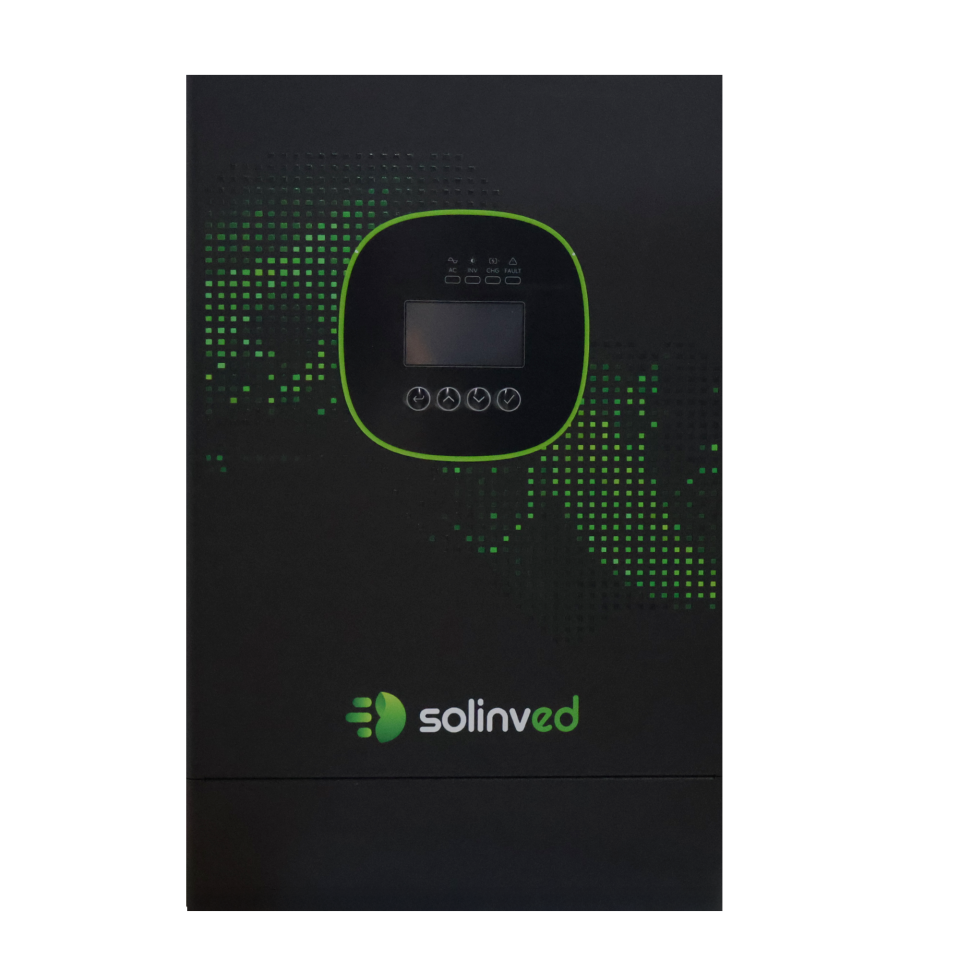 Solinved Gordion Serisi SLV 3.6-24 PV5000 3.6kW 24V MPPT Akıllı Off-Grid İnverter