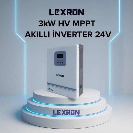 Lexron Tam Sinüs (Akıllı) HV 3KW MPPT (55-500V)