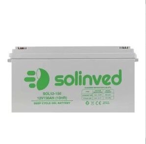 SOLİNVED 12V 150 Ah Jel Akü