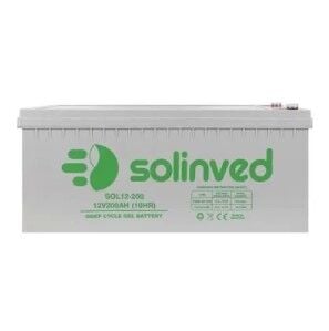 SOLİNVED 12V 200 Ah Jel Akü