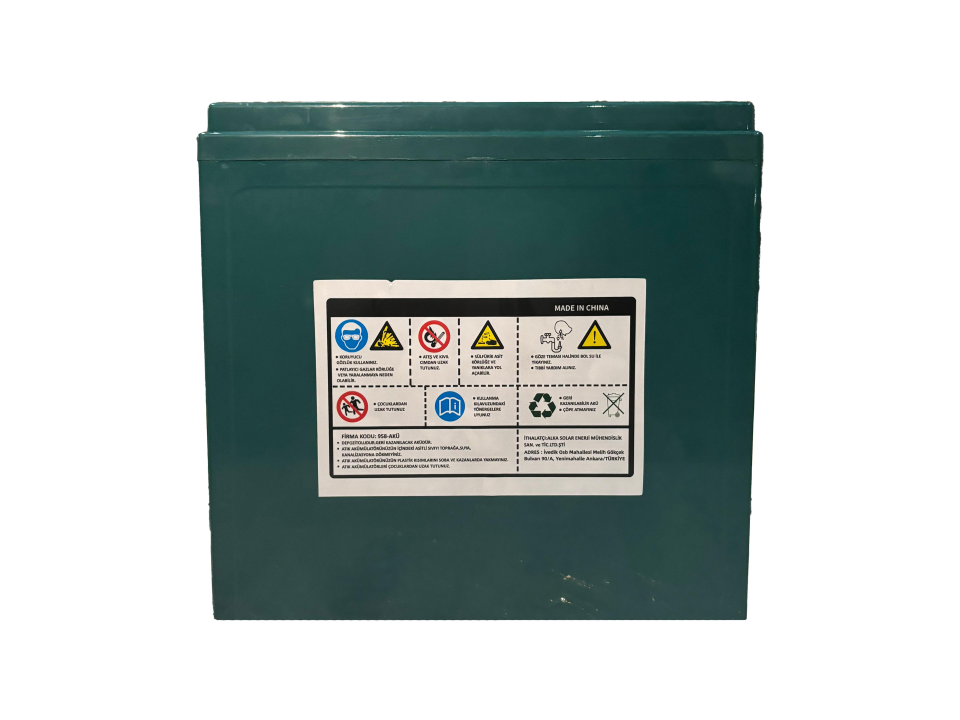 Solinved 12V 24AH VRLA Tipi Elektrikli Bisiklet Aküsü