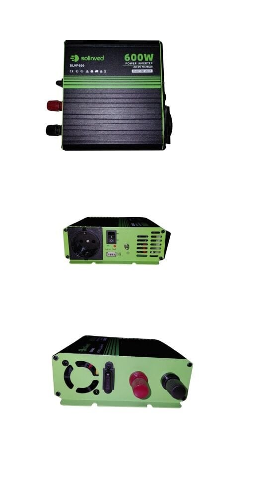 Solinved 600W Tam Sinüs İnverter 12V