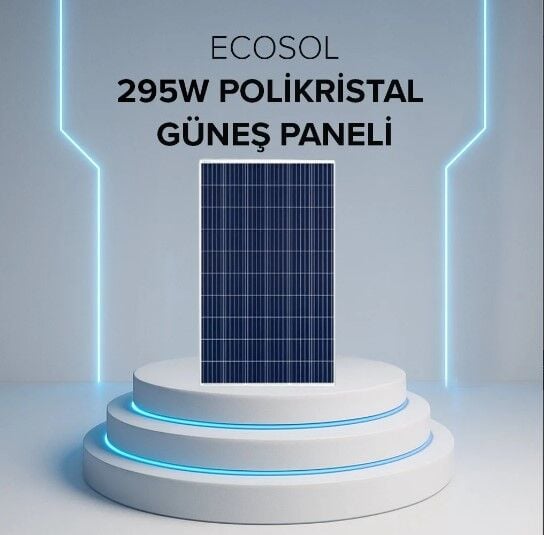 LEXRON 295W POLİKRİSTAL ECOSOL GÜNEŞ PANELİ