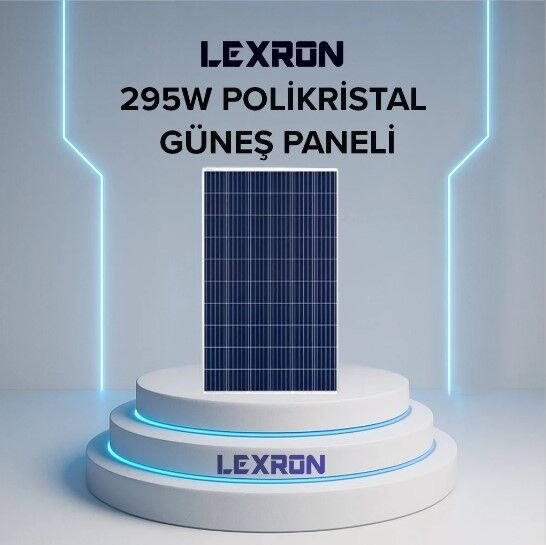 LEXRON 295W POLİKRİSTAL GÜNEŞ PANELİ