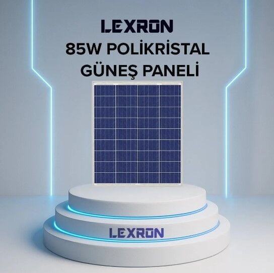 LEXRON 85W POLİKRİSTAL ECOSOL GÜNEŞ PANELİ