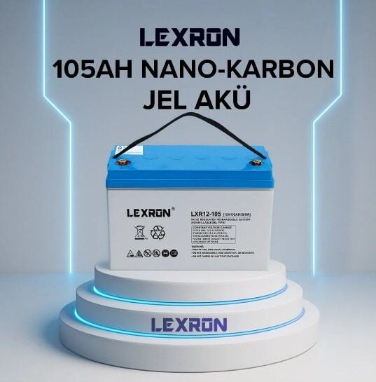 LEXRON 105AH-12V NANO-KARBON JEL AKÜ