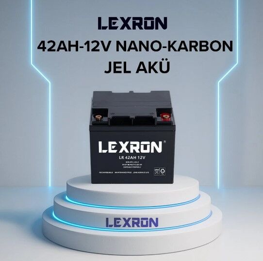 LEXRON 42AH-12V NANO-KARBON JEL AKÜ