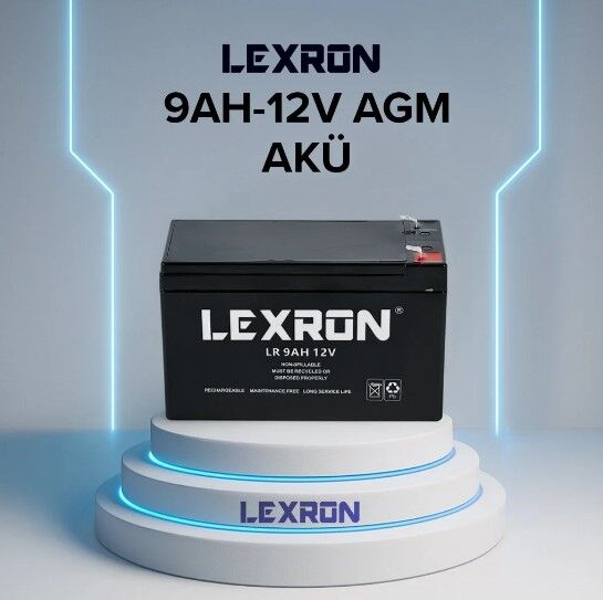 LEXRON 9AH-12V AGM AKÜ