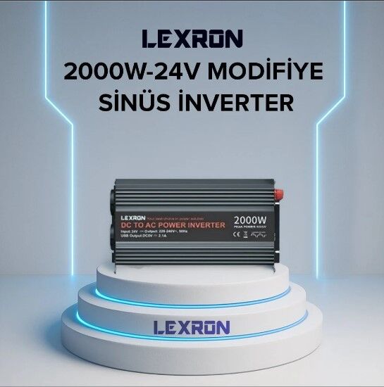 LEXRON  2000W-24V MODİFİYE SİNÜS İNVERTER