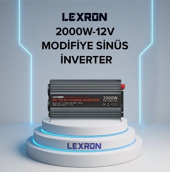 LEXRON 2000W-12V MODİFİYE SİNÜS İNVERTER