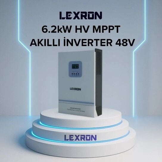 Lexron 6.2 kW İnverter 48V MPPT | Villa Güneş Enerji Sistemi