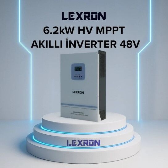 Lexron Tam Sinüs (Akıllı) HV 6.2KW MPPT (120-500V)