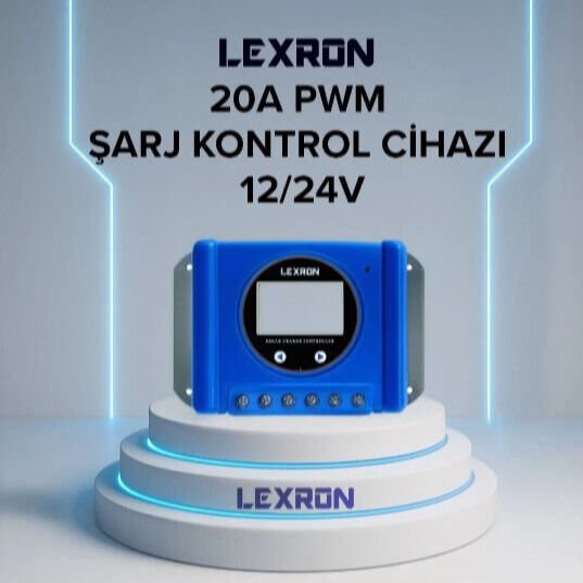LEXRON 20A PWM ŞARJ KONTROL CİHAZI