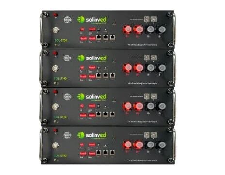 5,1 kWh 100Ah HV Kapadokya Serisi Lityum Akü