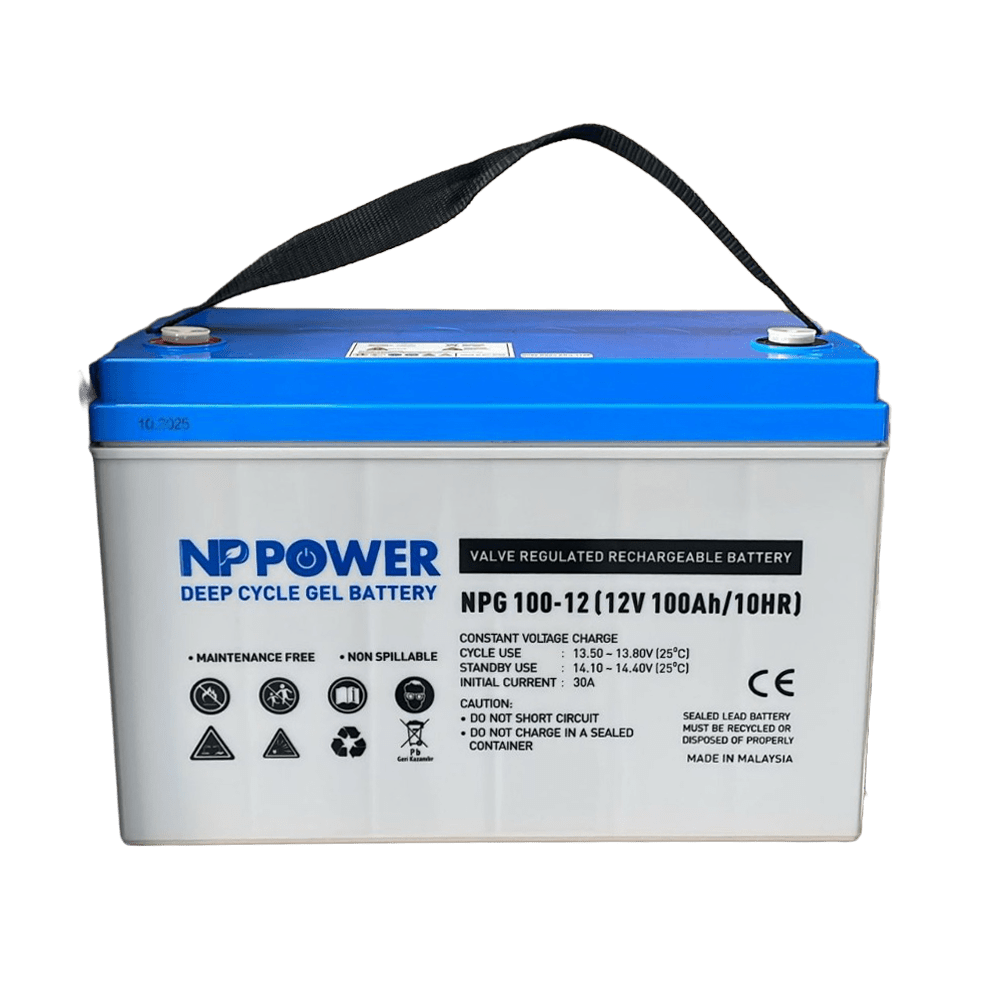 12V 100 Ah Np Power Jel Akü