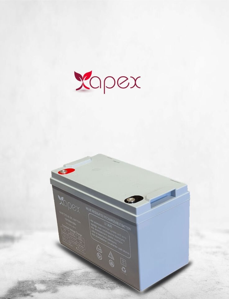 Apex 12 Volt 100 Amper Jel Akü