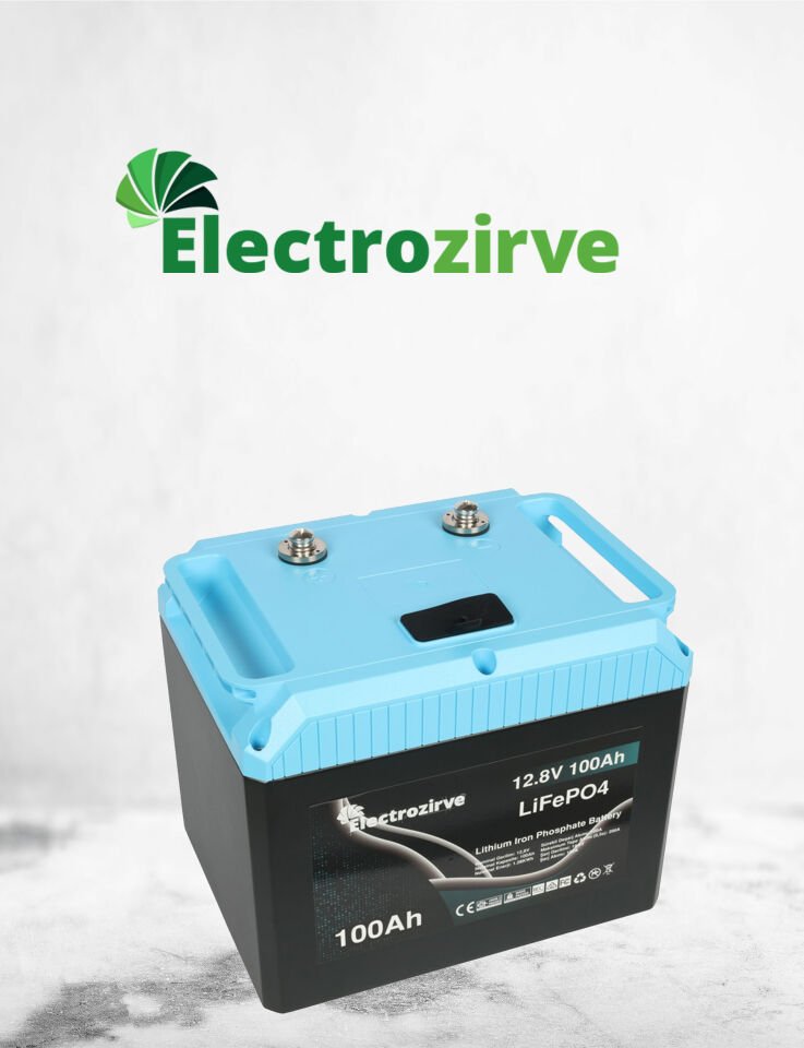 100 Amper Lityum Akü 12.8V (lifepo4 akü)