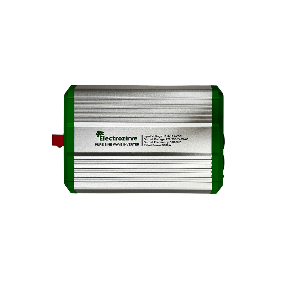 Electrozirve IC Serisi 12V 3000 Watt Tam Sinüs İnverter