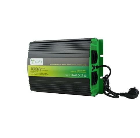 NPS1000-24 Apex 1000W Şarjlı Tam Sinüs İnverter 24V