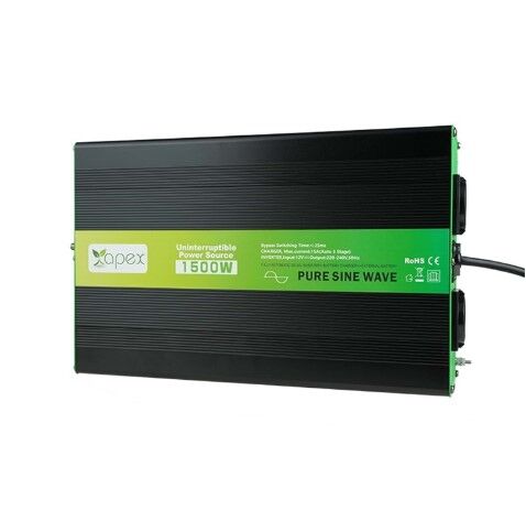 NPS1500-24 Apex 1500W Şarjlı Tam Sinüs İnverter 24V
