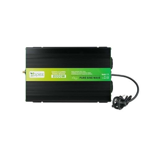 NPS2000-12 Apex 2000W Şarjlı Tam Sinüs İnverter 12V