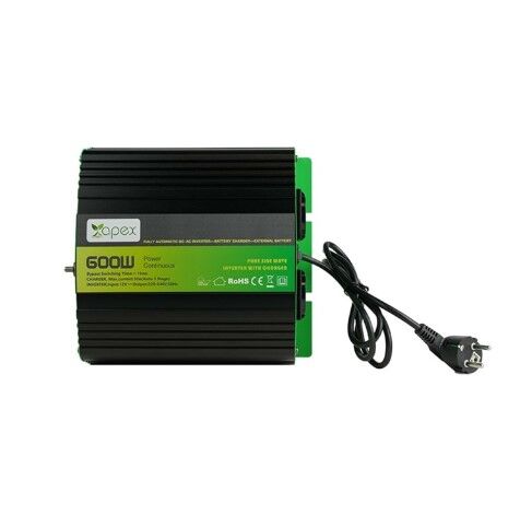 NPS600-24 Apex 600W Şarjlı Tam Sinüs İnverter 24V