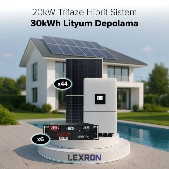 20KW TRİFAZE HİBRİT SİSTEM 2