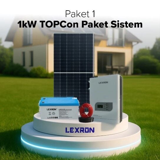 1kW TOPCON PAKET SİSTEM (PAKET 1)