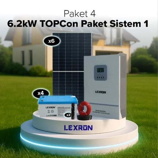 6.2kW TOPCON PAKET SİSTEM 1 (PAKET 4)