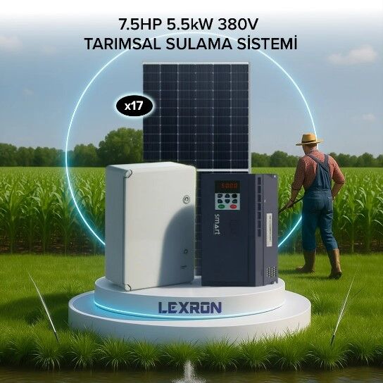 7.5HP 5.5kW (380V) TARIMSAL SULAMA SİSTEMİ