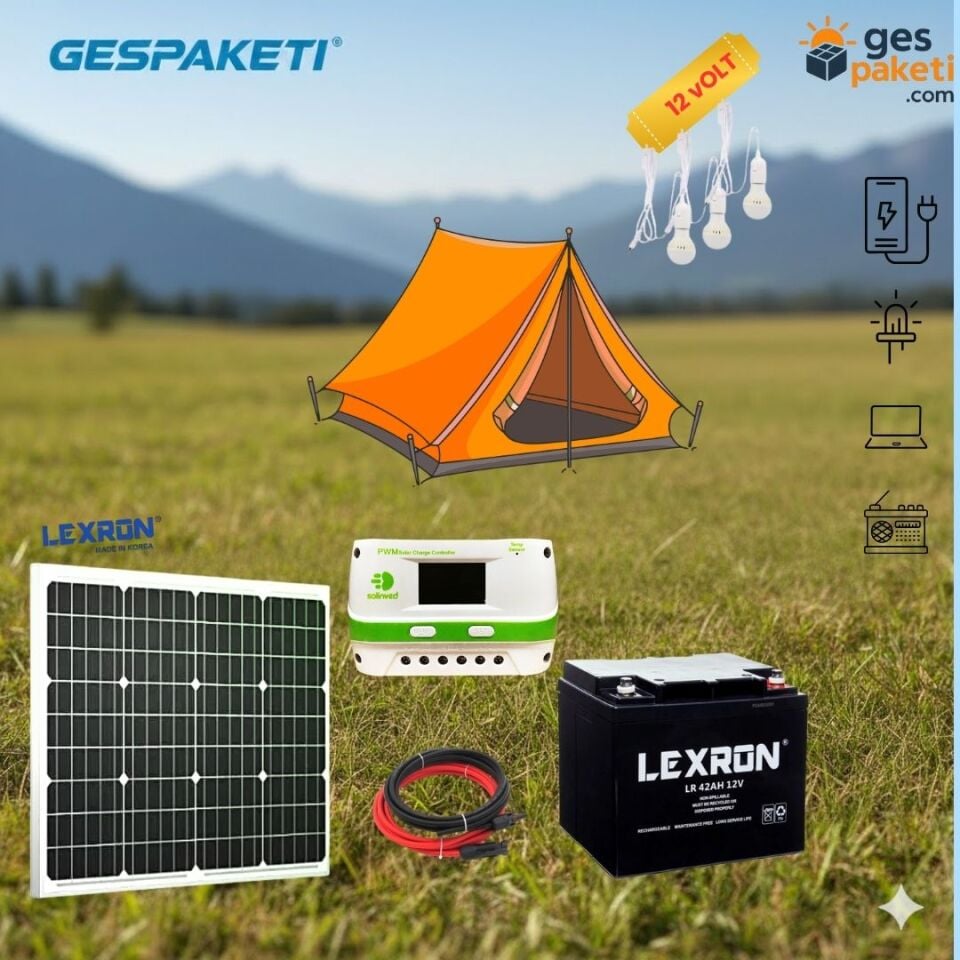 MİNİ-3 JEL AKÜLÜ ENERJİ PANOSU