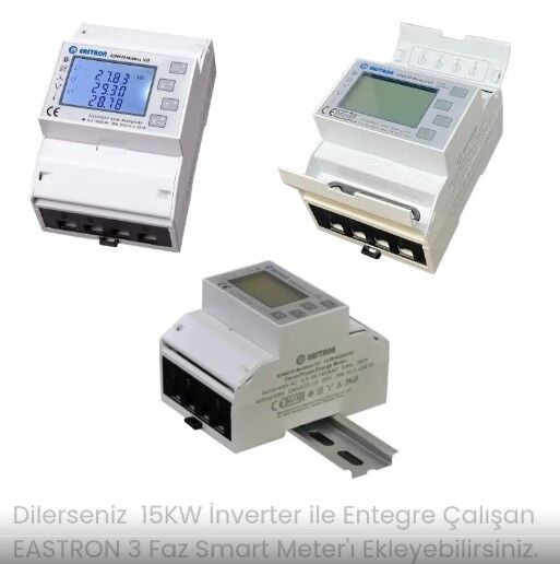 HEGEL 15KW TRIFAZE PARALELLENEBİLİR HİBRİT İNVERTER (+WIFI)