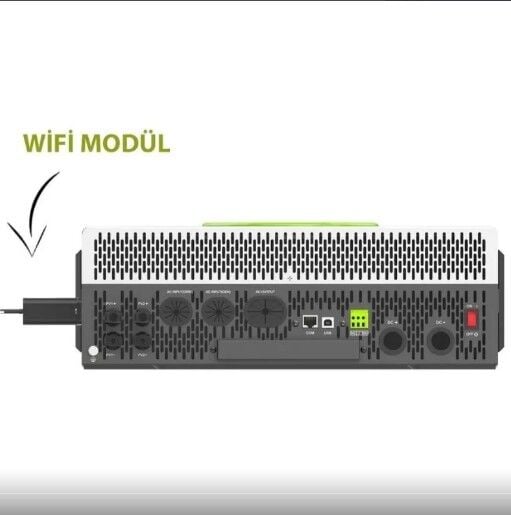 HEGEL 8KW 48V 120A MPPT AKILLI İNVERTER (PARALEL & WIFI)