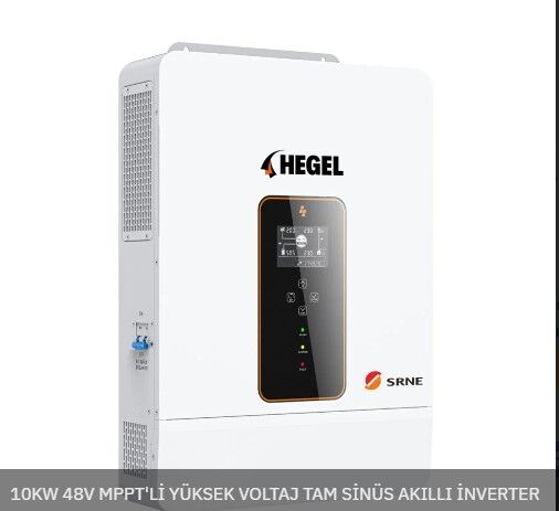 HEGEL 48V 10KW HİBRİT SOLAR İNVERTER (200A MPPT & PARALEL)