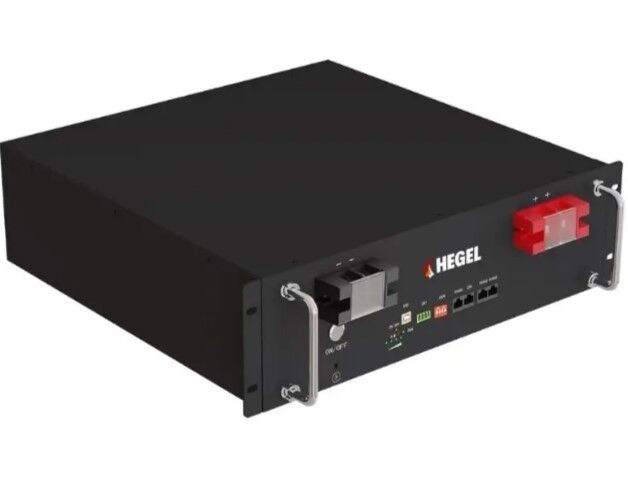 HEGEL 25.6V 200AH KASET TİPİ (RACK MOUNT) LİFEPO4 BATARYA