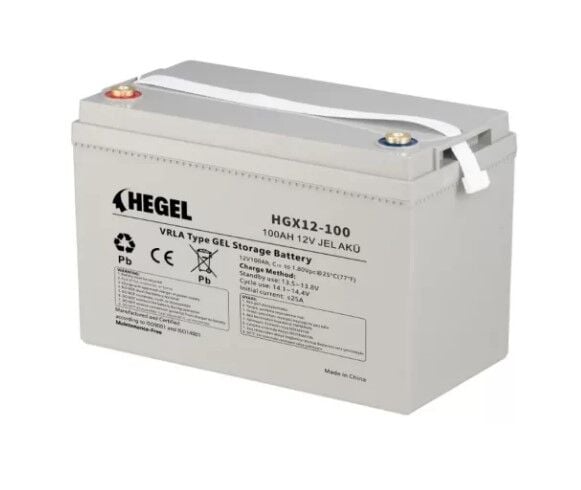 HEGEL 12V 100AH DERİN DÖNGÜ (DEEP CYCLE) JEL AKÜ
