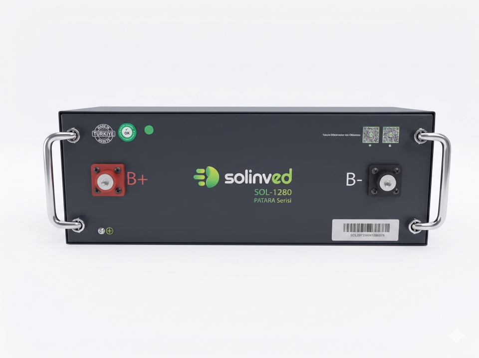 Solinved 25.6V 200Ah Efes Serisi  Lityum Akü