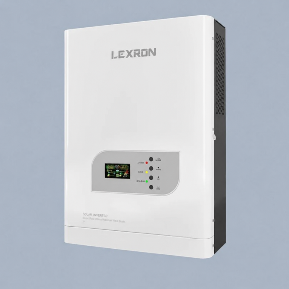 Lexron 1 kW Tam Sinüs Akıllı HV PLUS+ MPPT İnverter (15–150V)