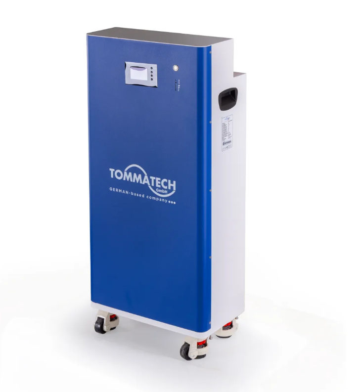 TommaTech 51,2 V 280 Ah LiFePO4 Lityum Batarya – 14,34 kWh