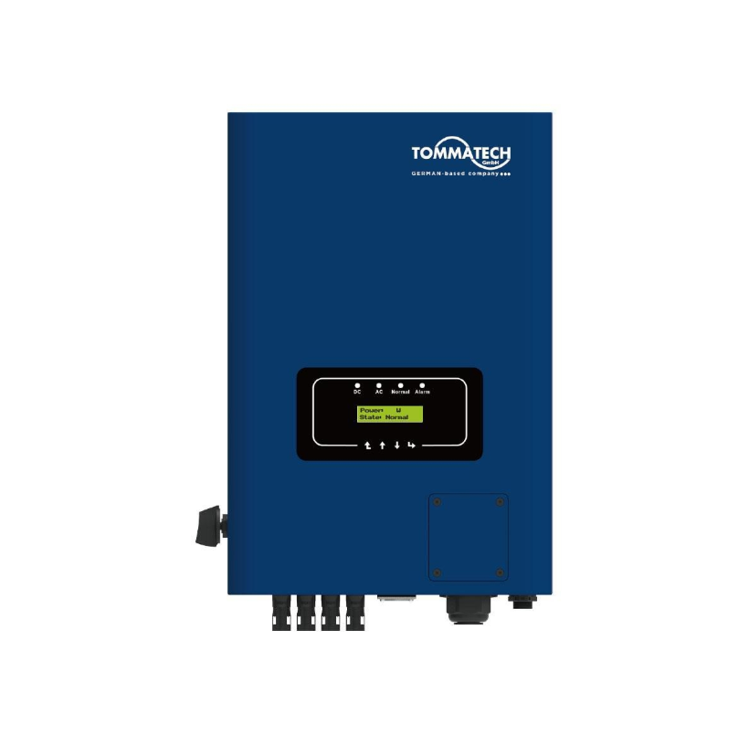 TommaTech Trio Castor 20 kW Üç Faz On-Grid Dizi İnverter